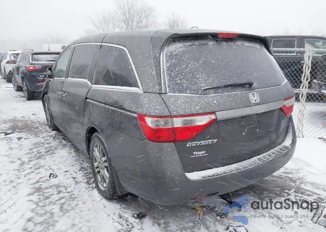 2013 Honda Odyssey Ex-L z USA, uszkodzony, nr VIN 5FNRL5H60DB008191